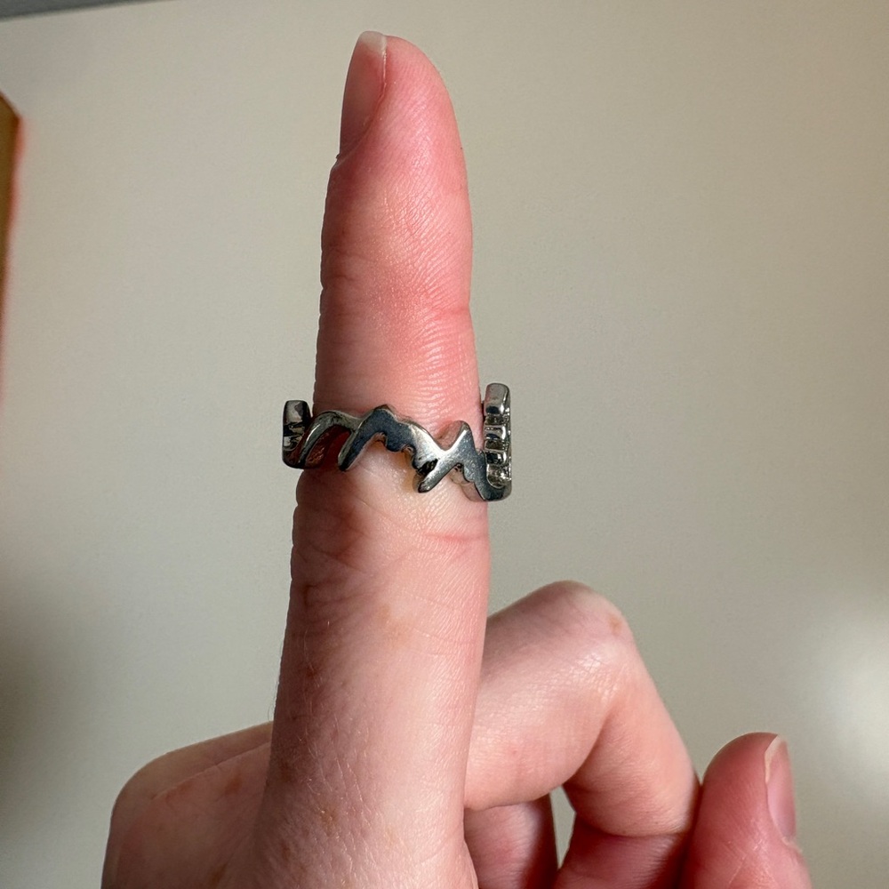 Nature scene ring - Picture 2 of 5